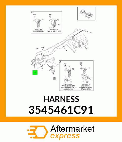 HARNESS 3545461C91