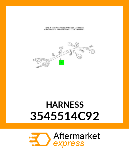 HARNESS 3545514C92