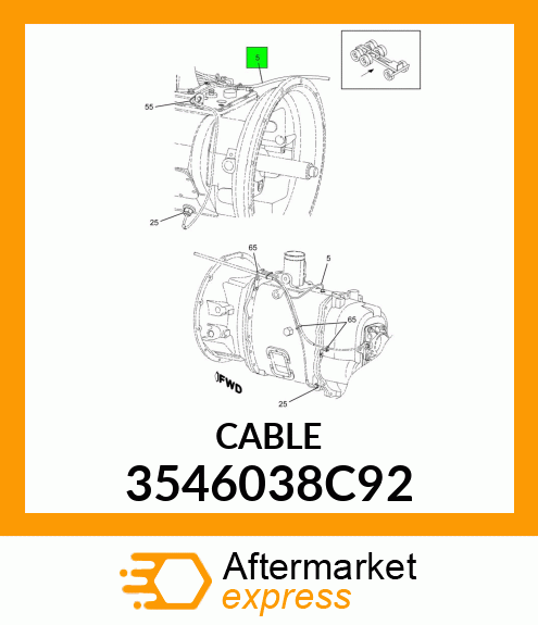 CABLE 3546038C92