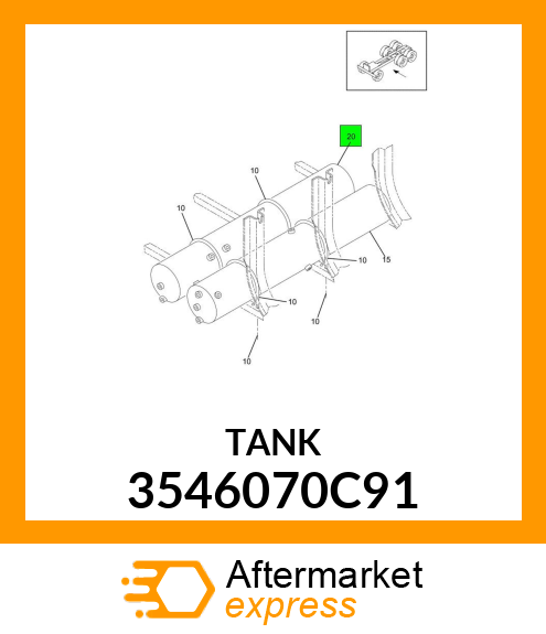 TANK 3546070C91