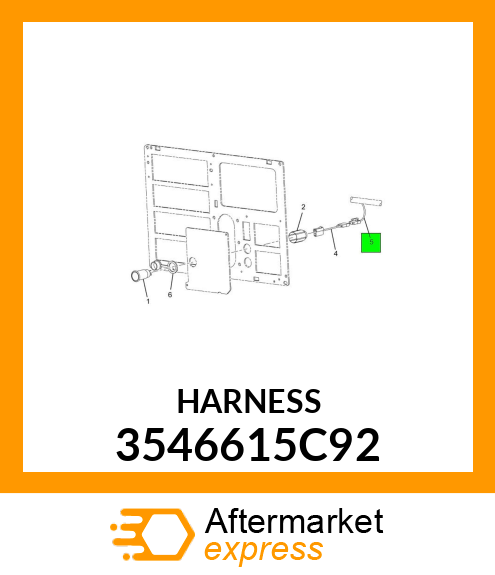 HARNESS 3546615C92