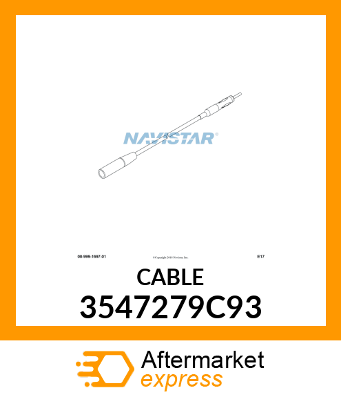 CABLE,ANTENNA 3547279C93