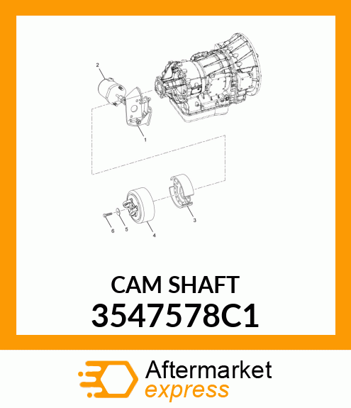 CAMSHAFT 3547578C1