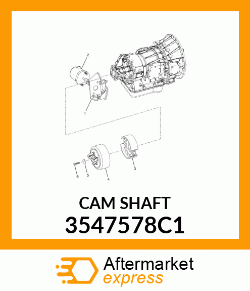 CAMSHAFT 3547578C1