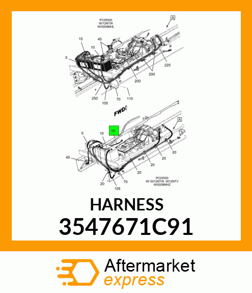 HARNESS 3547671C91