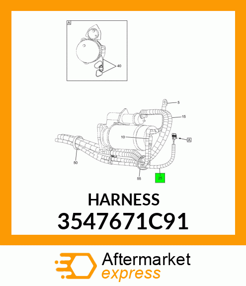 HARNESS 3547671C91