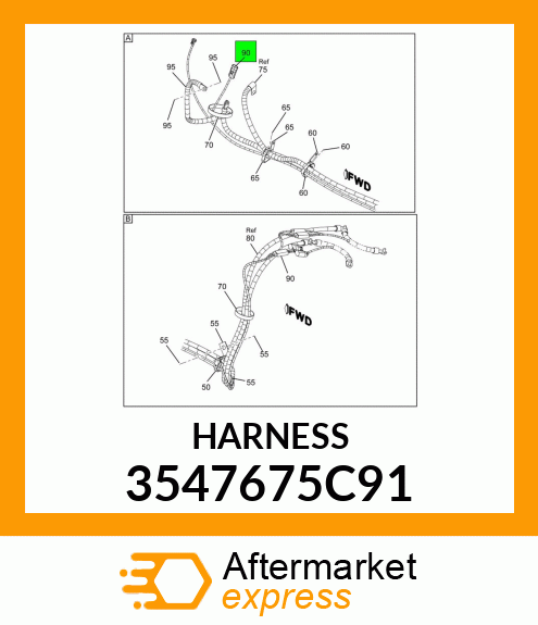 HARNESS 3547675C91