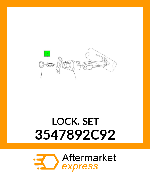 LOCKSET 3547892C92