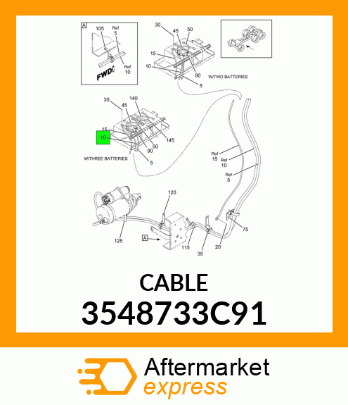 CABLE 3548733C91