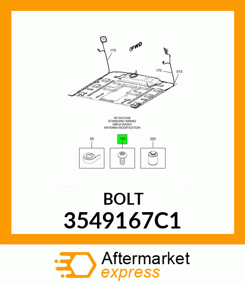 BOLT 3549167C1