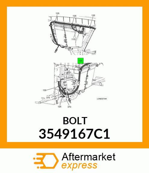 BOLT 3549167C1