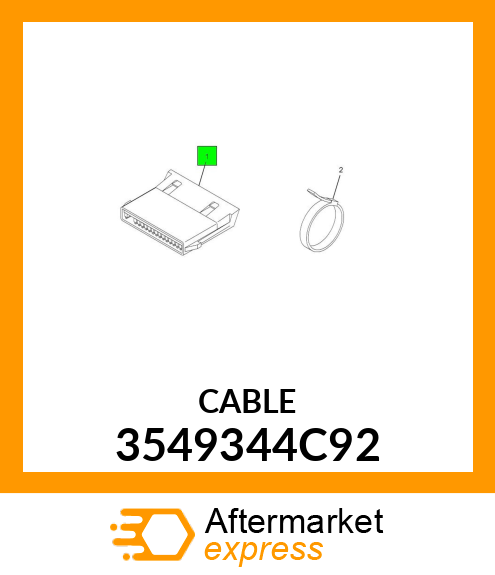 CABLE 3549344C92