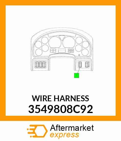 WIREHARNESS 3549808C92