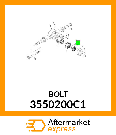 BOLT 3550200C1