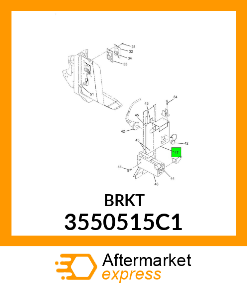 BRKT 3550515C1