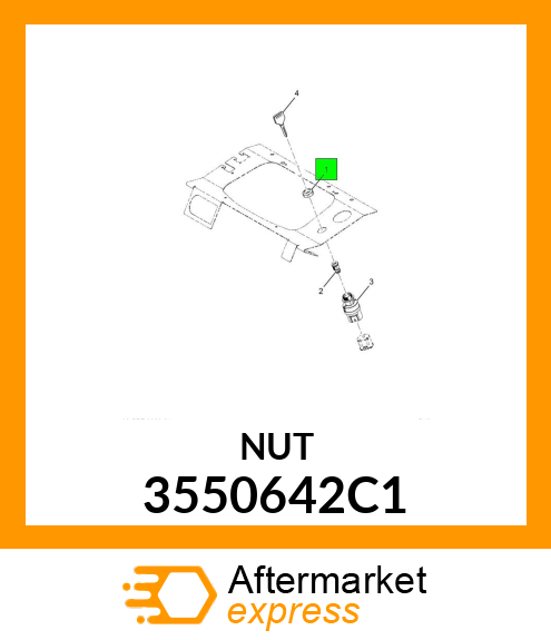 NUT 3550642C1