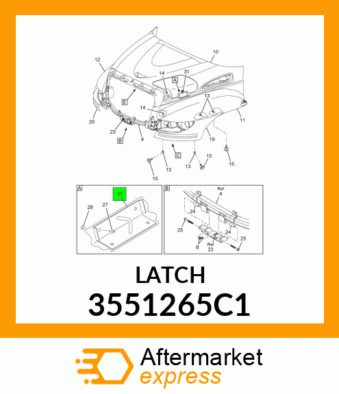 LATCH 3551265C1