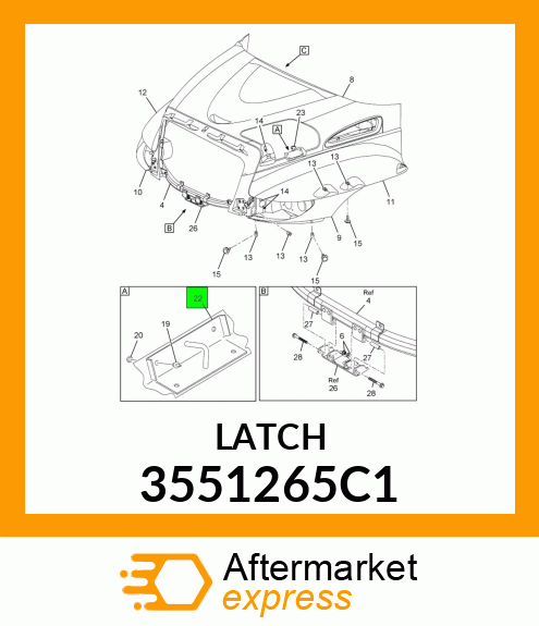 LATCH 3551265C1