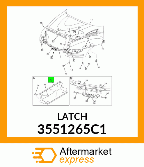 LATCH 3551265C1