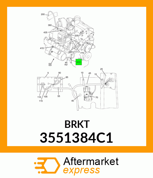 BRKT 3551384C1