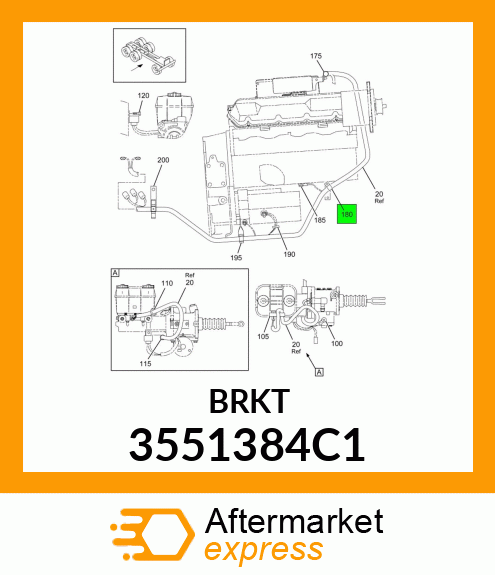 BRKT 3551384C1