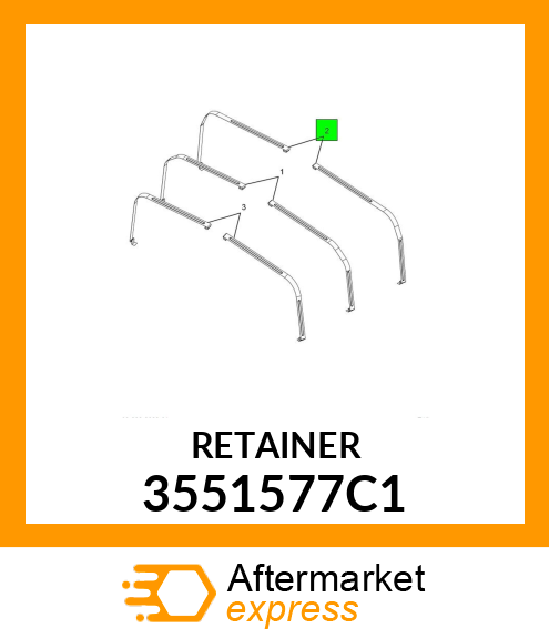 RETAINER 3551577C1