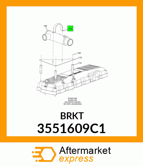 BRKT 3551609C1