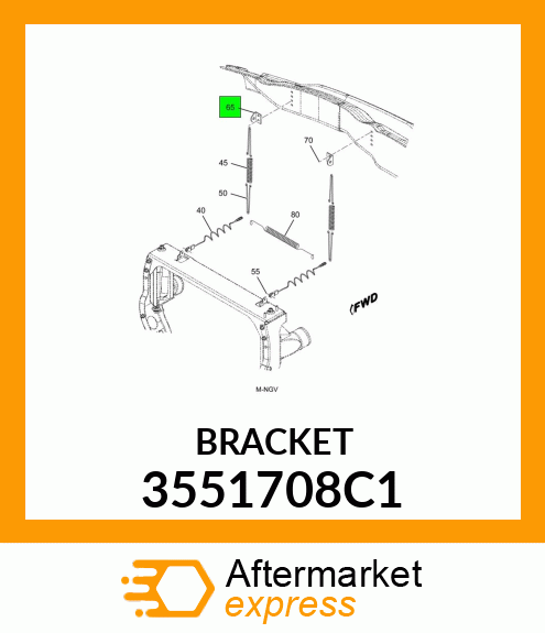 BRKT 3551708C1