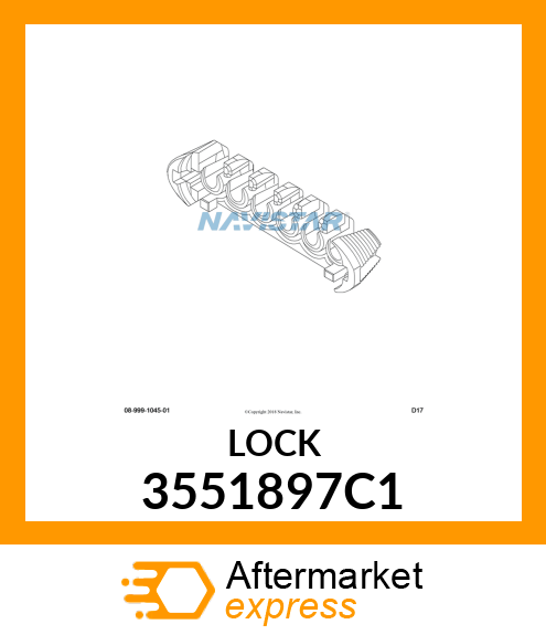 LOCK 3551897C1