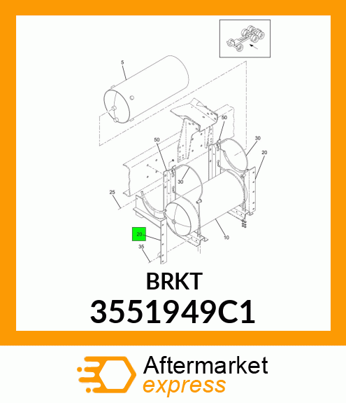BRKT 3551949C1