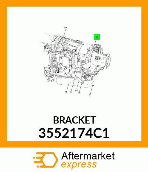 BRACKET 3552174C1
