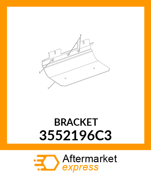 BRACKET 3552196C3