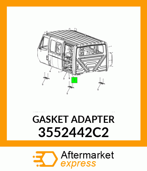 GASKETADAPTER 3552442C2