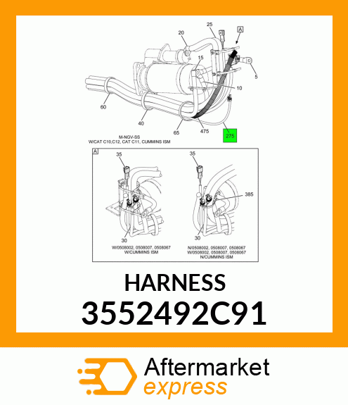 HARNESS 3552492C91