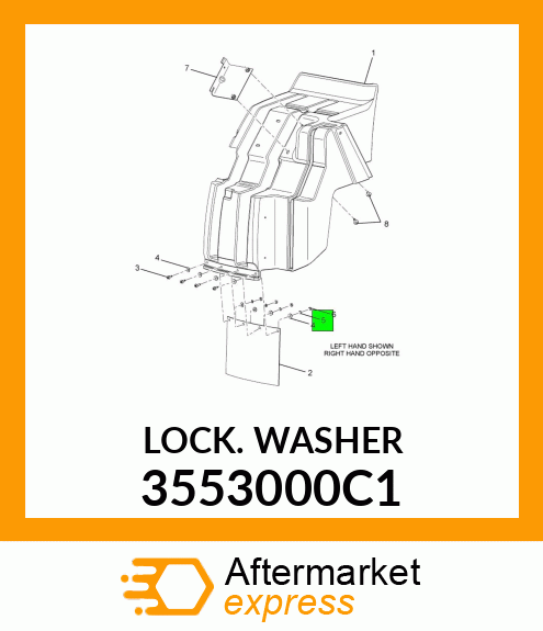 LOCKWASHER 3553000C1