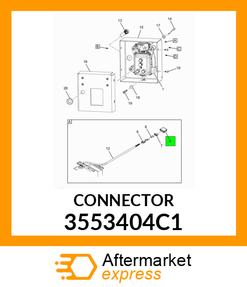 CONNECTOR 3553404C1