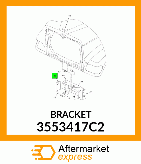 BRACKET 3553417C2