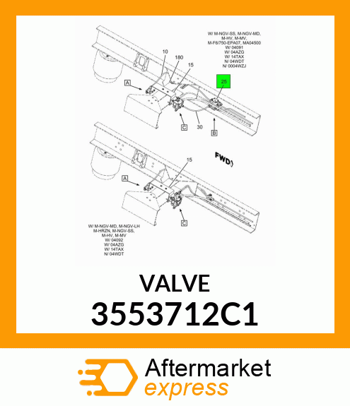 VALVE 3553712C1