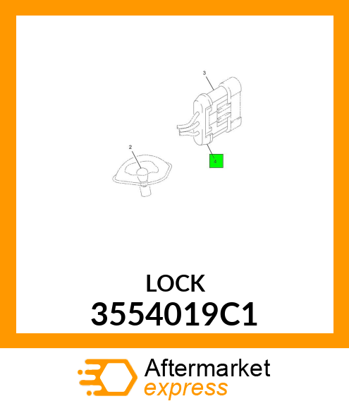 LOCK 3554019C1