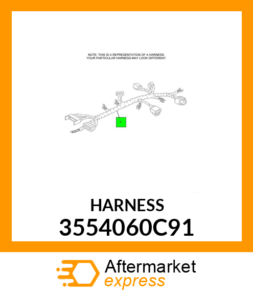 HARNESS 3554060C91