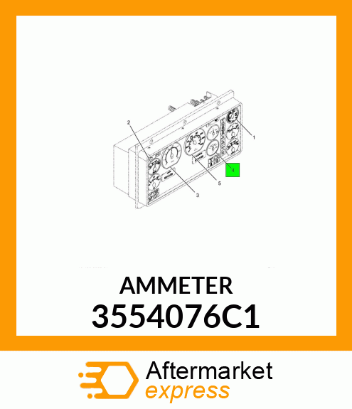 AMMETER 3554076C1