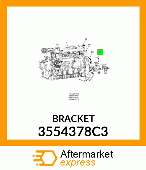 BRACKET 3554378C3