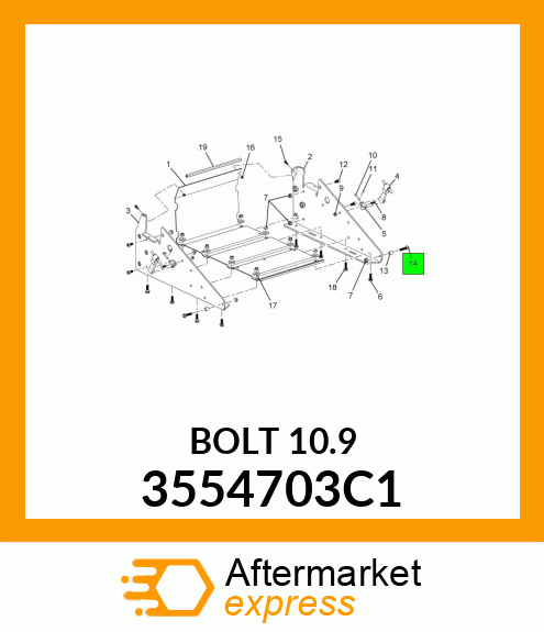 BOLT 3554703C1