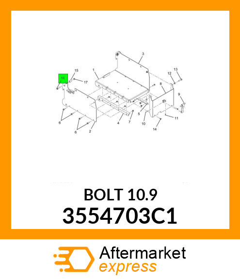 BOLT 3554703C1