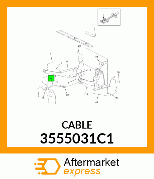 CABLE 3555031C1