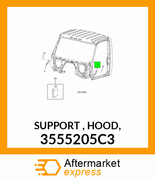 SUPPORT_,_HOOD, 3555205C3