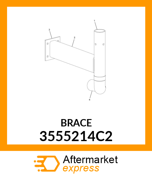 BRACE 3555214C2