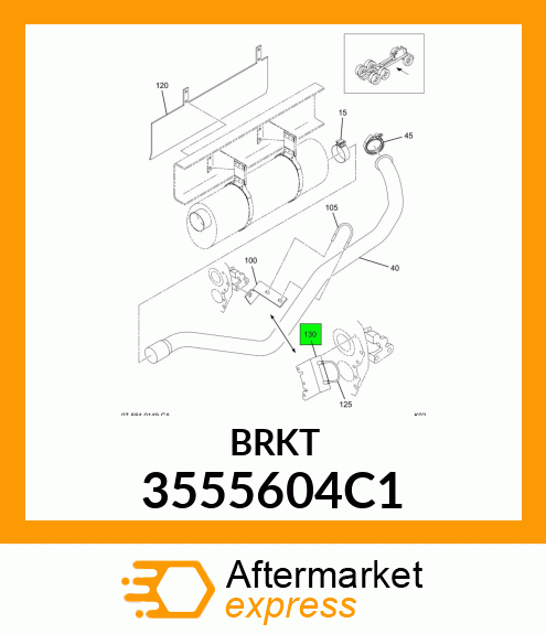 BRKT 3555604C1