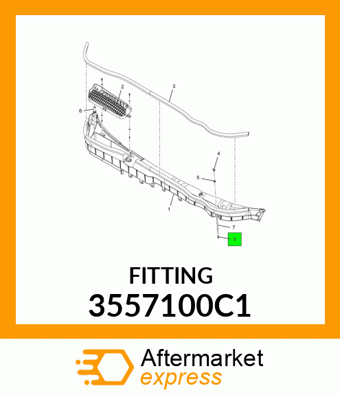 FITTING 3557100C1