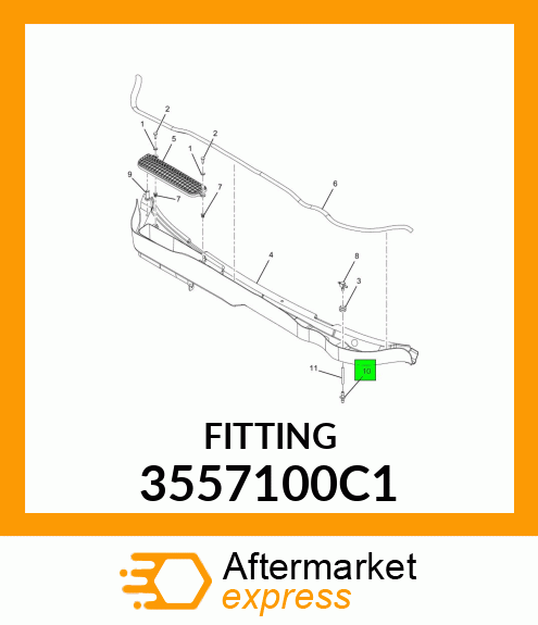 FITTING 3557100C1